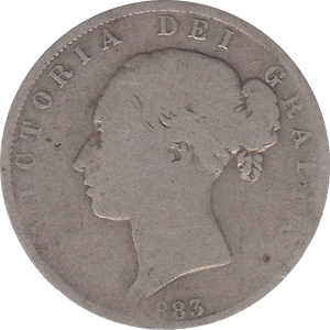 1883 HALFCROWN ( FAIR ) 4 - Halfcrown - Cambridgeshire Coins