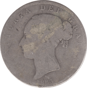 1883 HALFCROWN ( FAIR ) 6 - Halfcrown - Cambridgeshire Coins