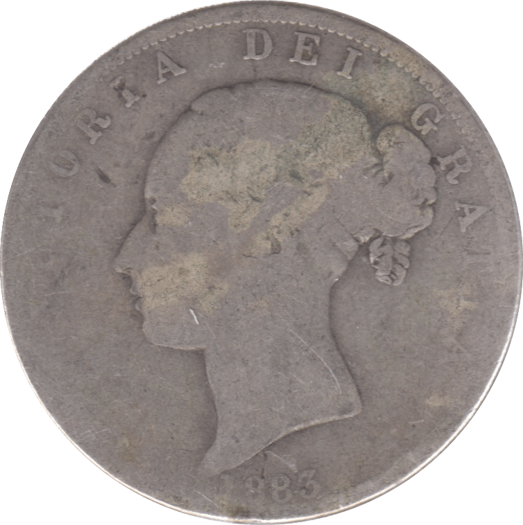 1883 HALFCROWN ( FAIR ) 6 - Halfcrown - Cambridgeshire Coins
