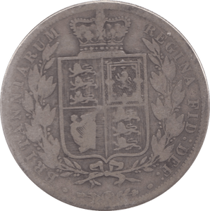 1883 HALFCROWN ( FAIR ) 6 - Halfcrown - Cambridgeshire Coins