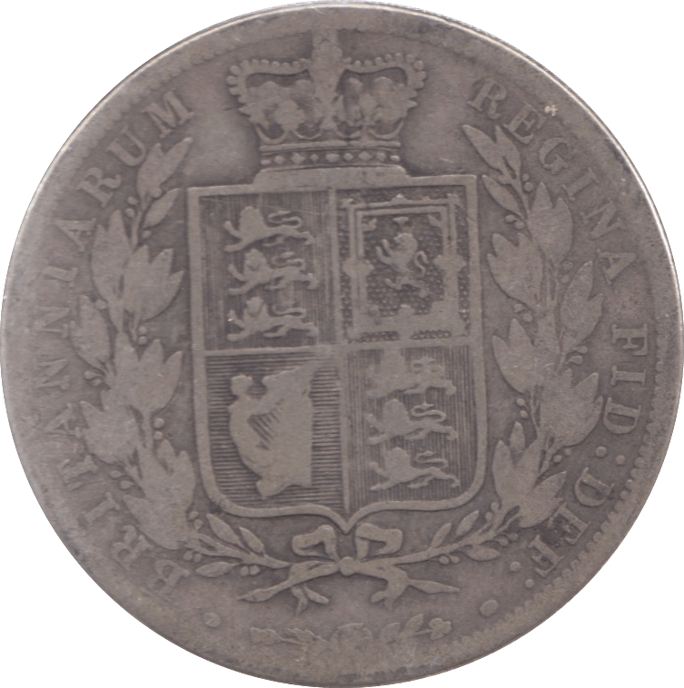 1883 HALFCROWN ( FAIR ) 6 - Halfcrown - Cambridgeshire Coins