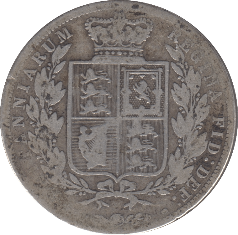 1883 HALFCROWN ( FAIR ) 6 - Halfcrown - Cambridgeshire Coins