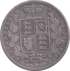 1883 HALFCROWN ( FAIR ) - Halfcrown - Cambridgeshire Coins