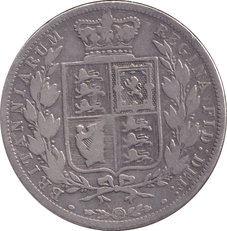 1883 HALFCROWN ( FAIR ) - Halfcrown - Cambridgeshire Coins