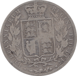 1883 HALFCROWN ( FAIR ) - Halfcrown - Cambridgeshire Coins