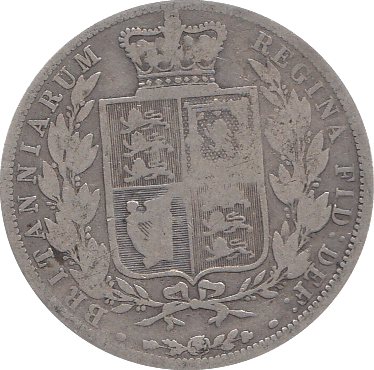 1883 HALFCROWN ( FAIR ) - Halfcrown - Cambridgeshire Coins