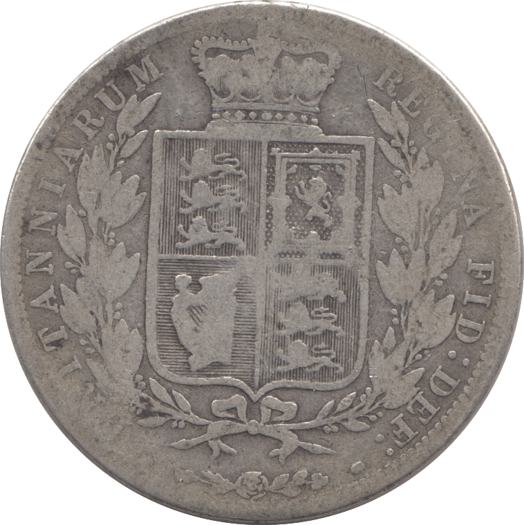 1883 HALFCROWN ( FAIR ) - Halfcrown - Cambridgeshire Coins