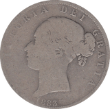 1883 HALFCROWN ( FAIR ) - Halfcrown - Cambridgeshire Coins