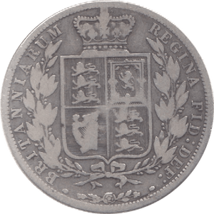 1883 HALFCROWN ( FINE ) 6 - Halfcrown - Cambridgeshire Coins