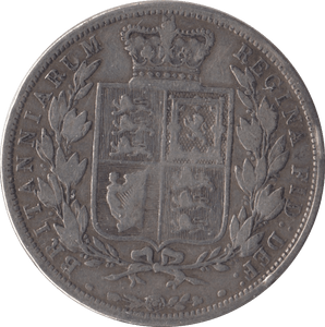 1883 HALFCROWN ( FINE ) - Halfcrown - Cambridgeshire Coins