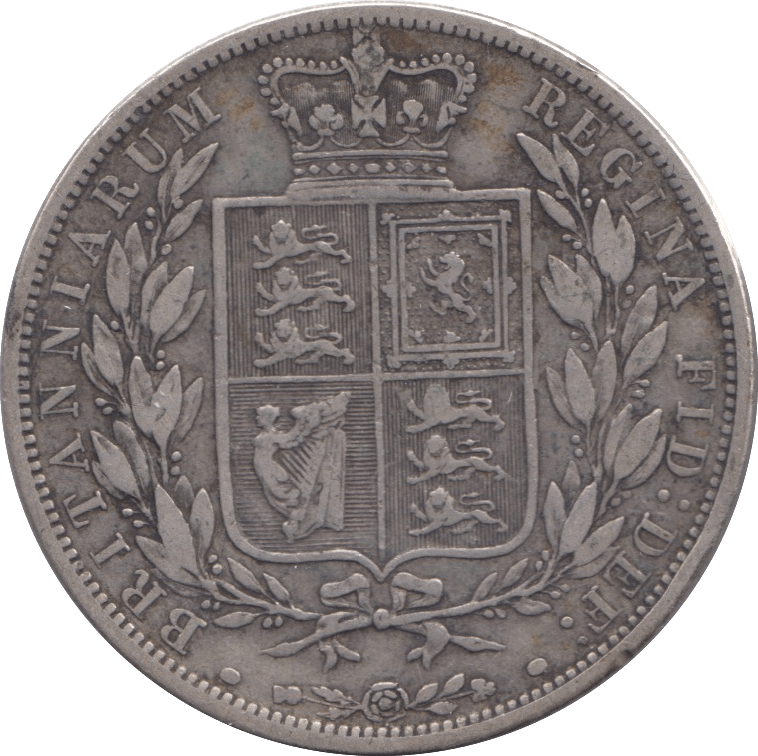 1883 HALFCROWN ( GF ) - HALFCROWN - Cambridgeshire Coins