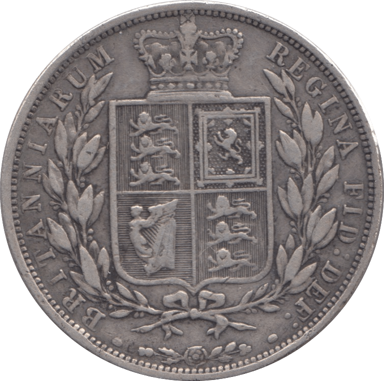 1883 HALFCROWN ( GF ) - HALFCROWN - Cambridgeshire Coins