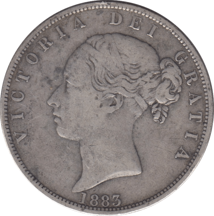 1883 HALFCROWN ( GF ) - HALFCROWN - Cambridgeshire Coins