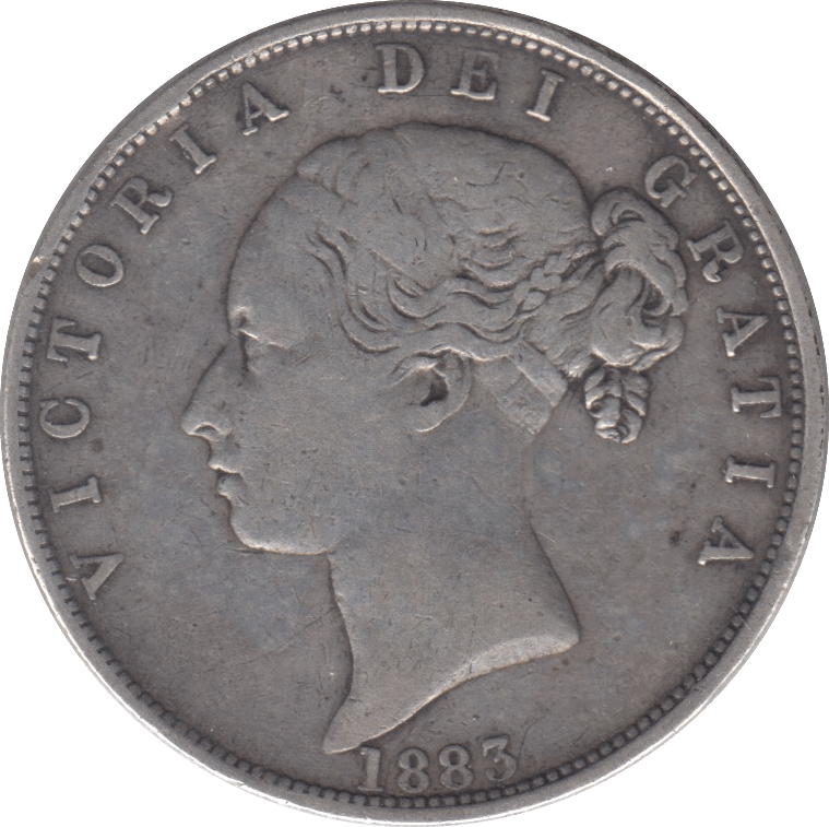 1883 HALFCROWN ( GF ) - HALFCROWN - Cambridgeshire Coins