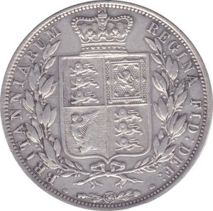 1883 HALFCROWN ( GVF ) - Halfcrown - Cambridgeshire Coins