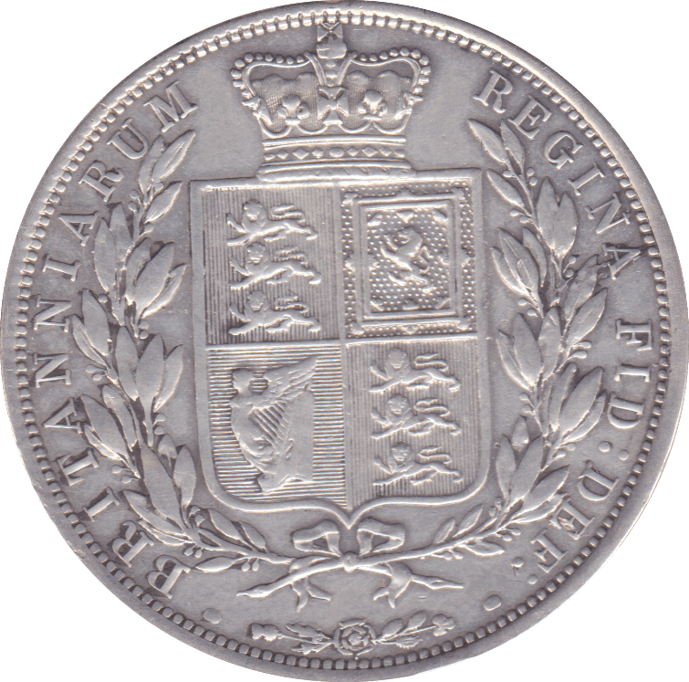 1883 HALFCROWN ( GVF ) - Halfcrown - Cambridgeshire Coins