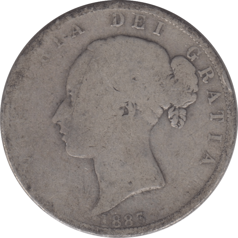 1883 HALFCROWN ( NF ) 2 - Halfcrown - Cambridgeshire Coins