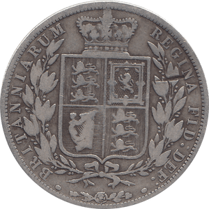 1883 HALFCROWN ( NF ) 4 - Halfcrown - Cambridgeshire Coins