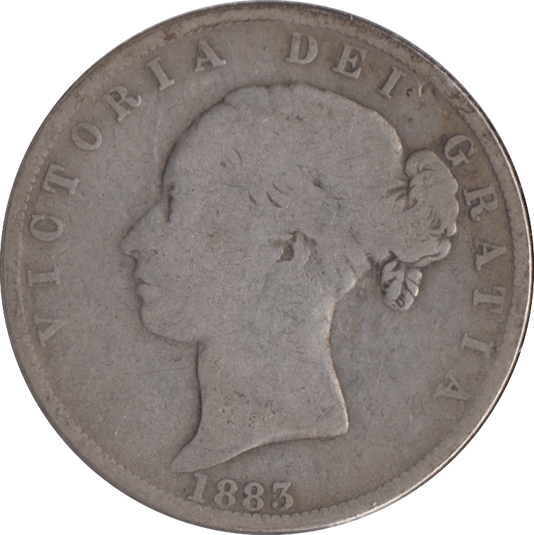 1883 HALFCROWN ( NF ) - HALFCROWN - Cambridgeshire Coins