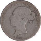 1883 HALFCROWN ( NF ) - HALFCROWN - Cambridgeshire Coins