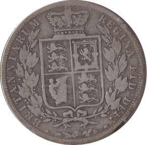 1883 HALFCROWN ( NF ) - HALFCROWN - Cambridgeshire Coins