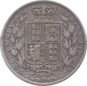 1883 HALFCROWN ( VF ) 6 - Halfcrown - Cambridgeshire Coins