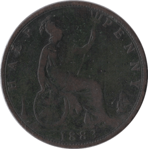 1883 HALFPENNY ( FAIR ) - Halfpenny - Cambridgeshire Coins