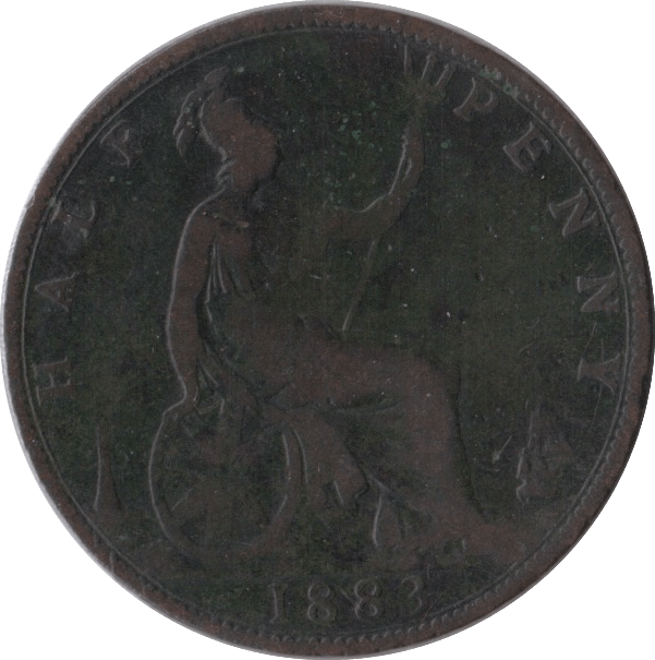 1883 HALFPENNY ( FAIR ) - Halfpenny - Cambridgeshire Coins