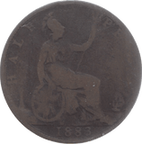 1883 HALFPENNY ( FAIR ) - Halfpenny - Cambridgeshire Coins