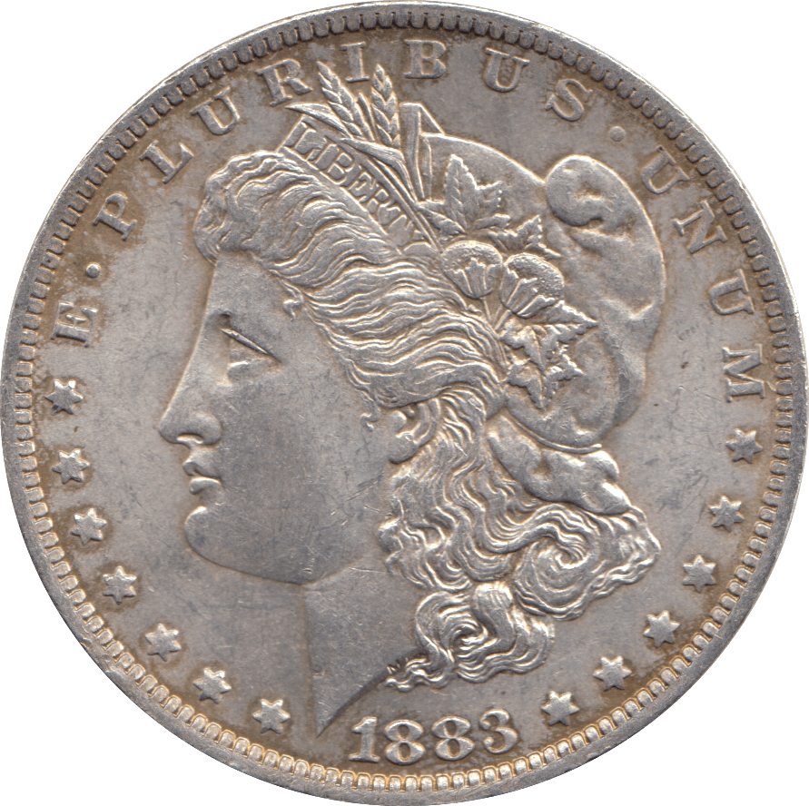 1883 MORGAN SILVER DOLLAR U.S.A - SILVER WORLD COINS - Cambridgeshire Coins