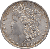 1883 MORGAN SILVER DOLLAR U.S.A - SILVER WORLD COINS - Cambridgeshire Coins