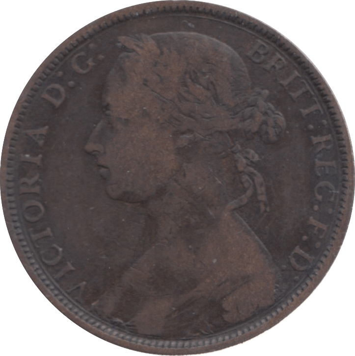 1883 PENNY ( GF ) 1 - Penny - Cambridgeshire Coins