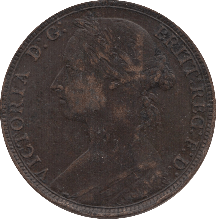 1883 PENNY ( VF ) 4 - Penny - Cambridgeshire Coins