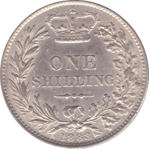 1883 SHILLING ( AUNC ) B - Shilling - Cambridgeshire Coins