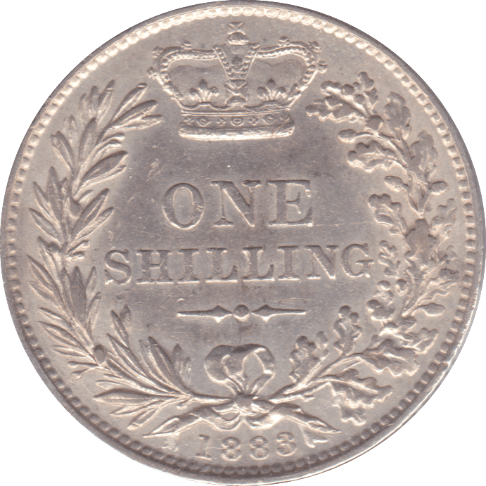 1883 SHILLING ( AUNC ) B - Shilling - Cambridgeshire Coins