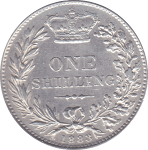 1883 SHILLING ( AUNC ) - Shilling - Cambridgeshire Coins