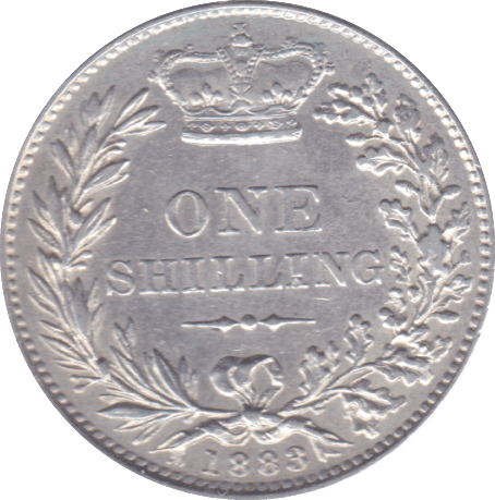 1883 SHILLING ( AUNC ) - Shilling - Cambridgeshire Coins