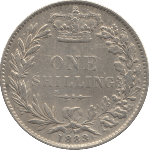 1883 SHILLING ( EF ) 2 - Shilling - Cambridgeshire Coins