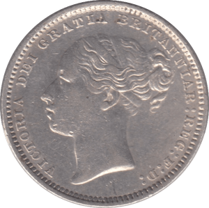 1883 SHILLING ( EF ) - Shilling - Cambridgeshire Coins