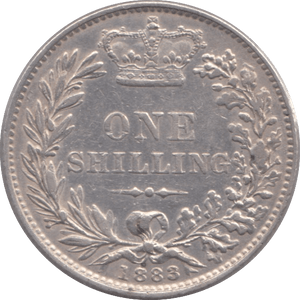1883 SHILLING ( EF ) - Shilling - Cambridgeshire Coins