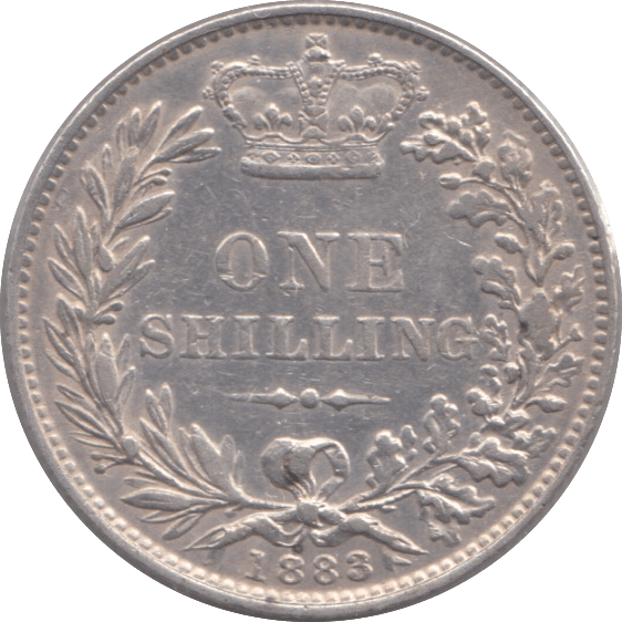 1883 SHILLING ( EF ) - Shilling - Cambridgeshire Coins