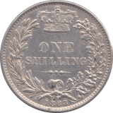 1883 SHILLING ( EF ) - Shilling - Cambridgeshire Coins