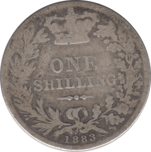 1883 SHILLING ( FAIR ) 3 - Shilling - Cambridgeshire Coins