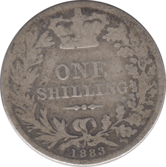 1883 SHILLING ( FAIR ) 3 - Shilling - Cambridgeshire Coins