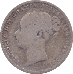 1883 SHILLING ( FAIR ) B - Shilling - Cambridgeshire Coins