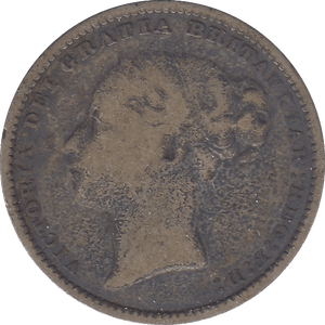 1883 SHILLING ( FAIR ) C - Shilling - Cambridgeshire Coins