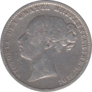 1883 SHILLING ( FINE ) 6 - Shilling - Cambridgeshire Coins