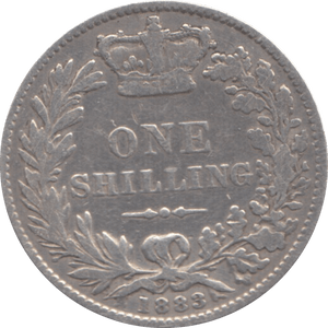 1883 SHILLING ( FINE ) 6 - Shilling - Cambridgeshire Coins