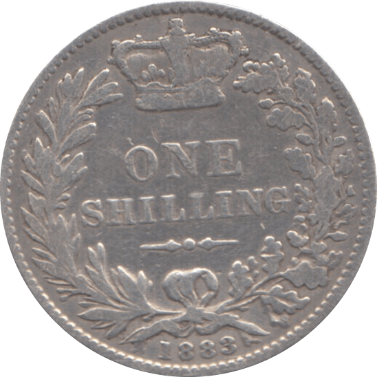 1883 SHILLING ( FINE ) 6 - Shilling - Cambridgeshire Coins