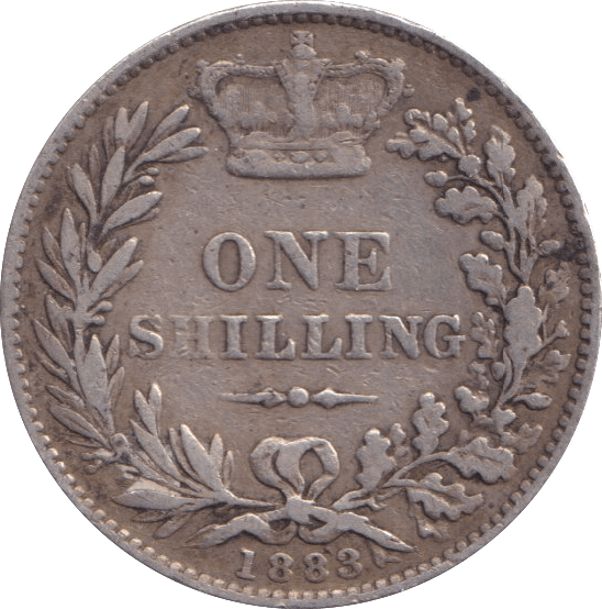 1883 SHILLING ( FINE ) - Shilling - Cambridgeshire Coins